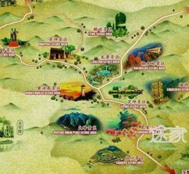 顺德景点地图(长沙景点地图)